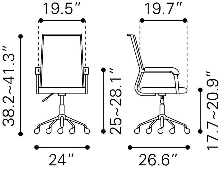 Liderato Office Chair Black