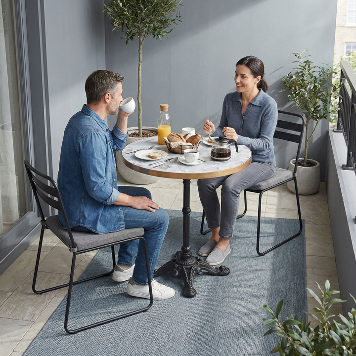 Gazebo Dining Table Multicolor – Durable Weather-Resistant Outdoor Bistro Table | Dining Table | Trufairs