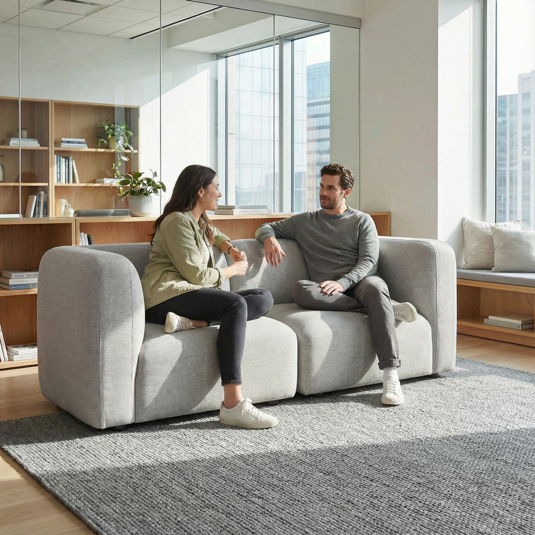 Bhutan Accent Chair Cream – Luxurious Shearling Style Upholstery | Accent Chair | Trufairs