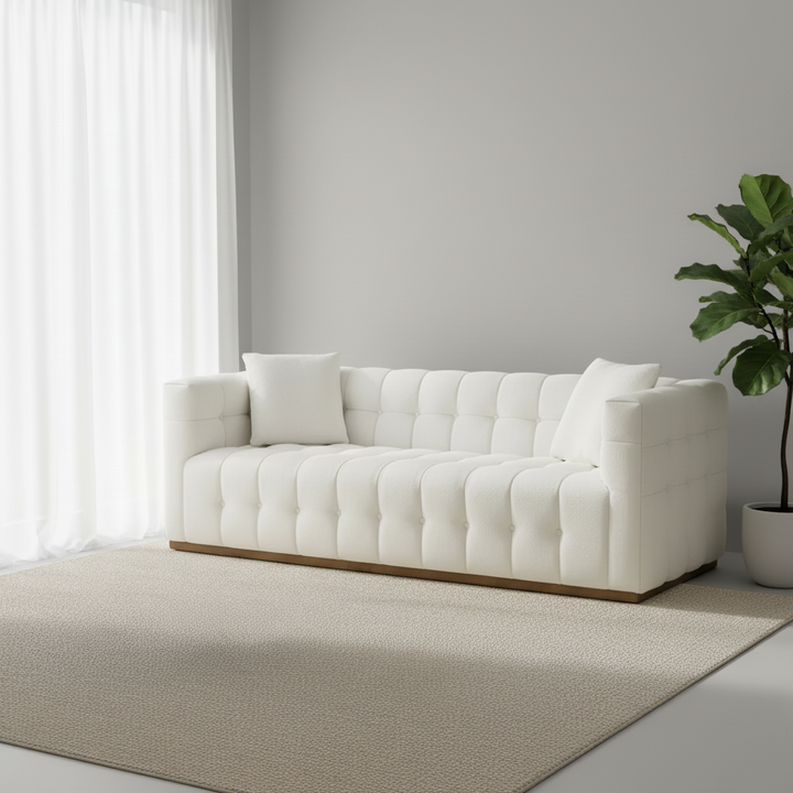 Eleanor Sofa Beige Boucle