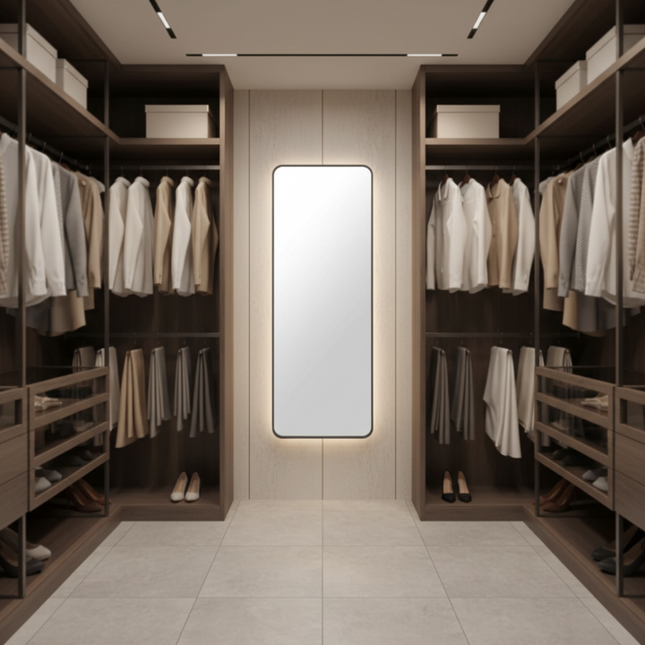 Premier Modern Mirror – Sleek Full-Length Elegance | Floor Mirror | Trufairs