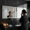 118″ × 36″ LED Vanity Mirror with Aluminum Frame, Anti-Fog & Stepless Dimming | Trufairs