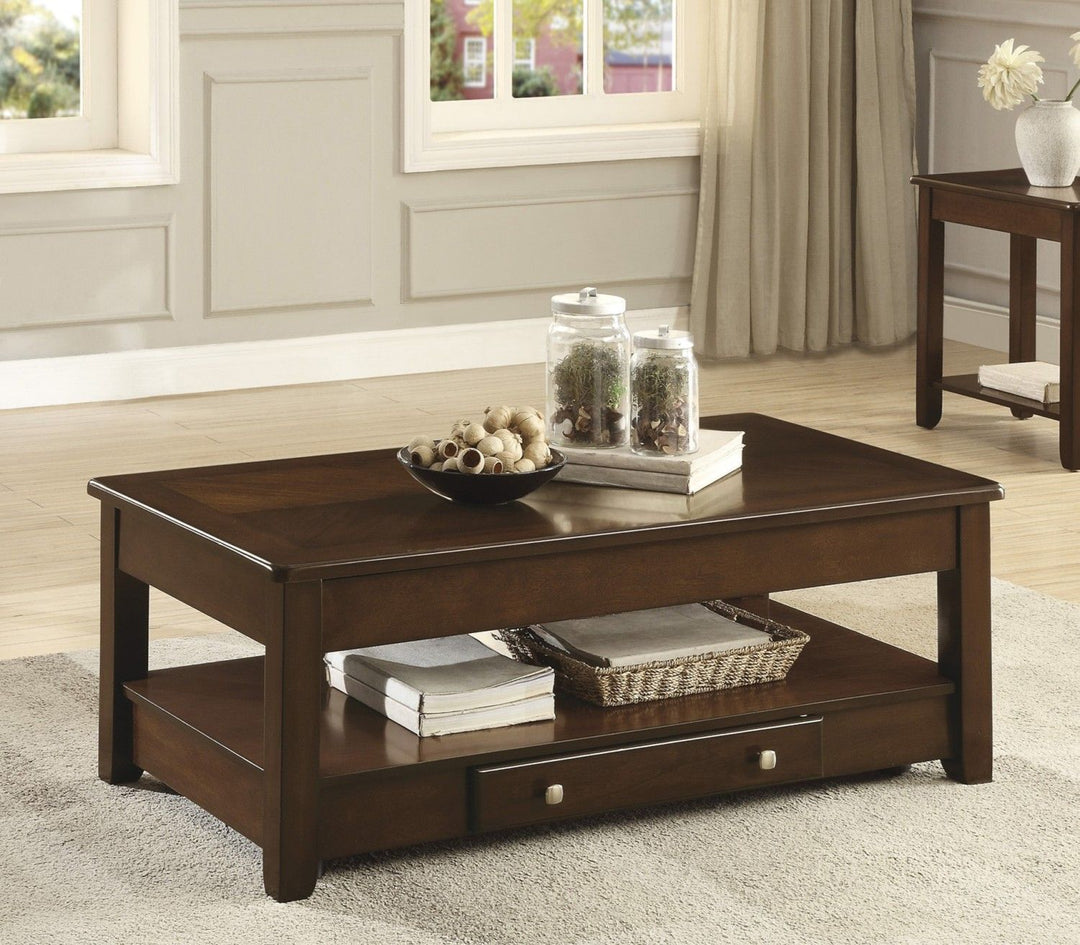 Lift-Top Cocktail Table
