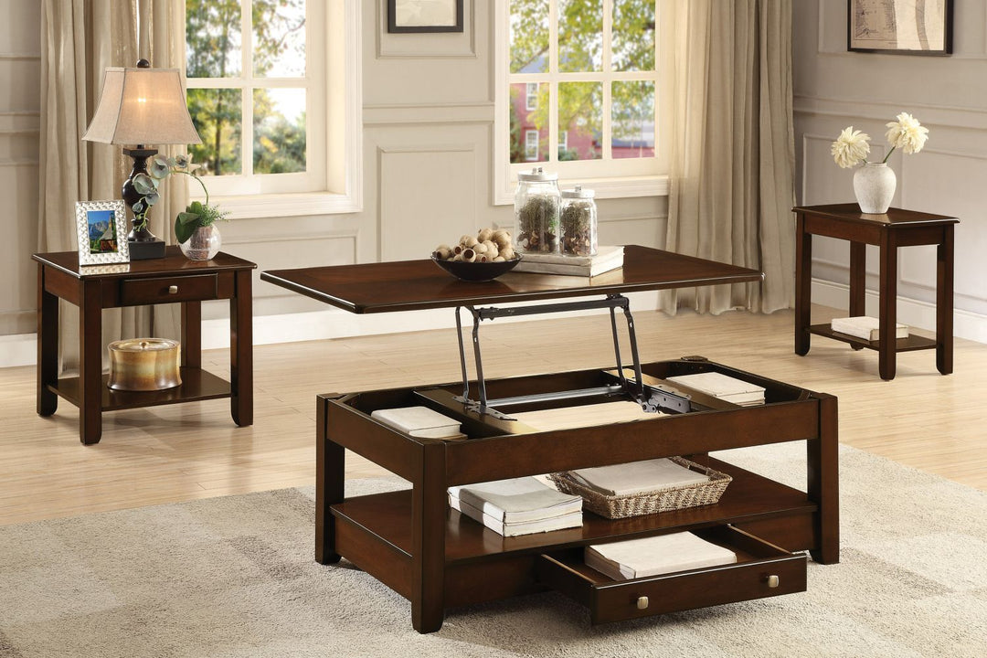 Lift-Top Cocktail Table