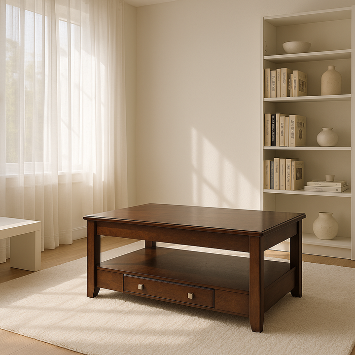 Lift-Top Cocktail Table