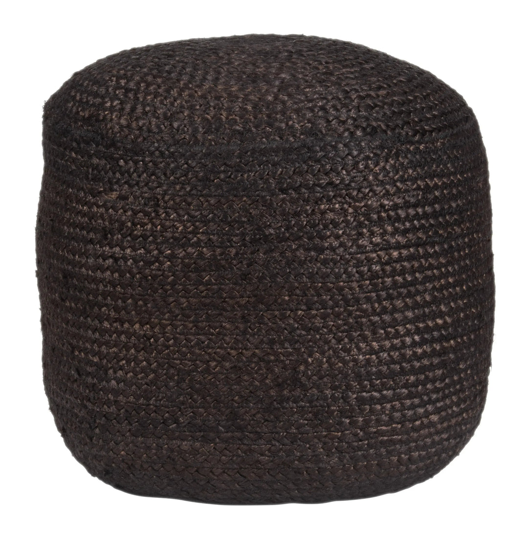 Lillian Ottoman Black-3