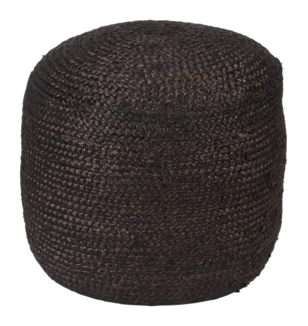 Lillian Ottoman Black-4