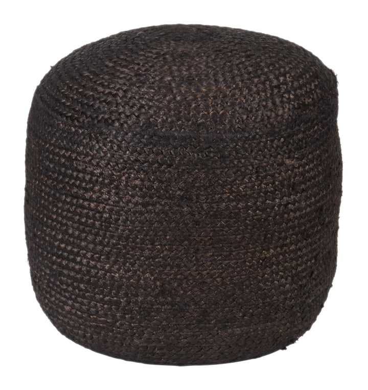 Lillian Ottoman Black-4