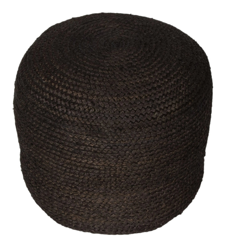 Lillian Ottoman Black-5