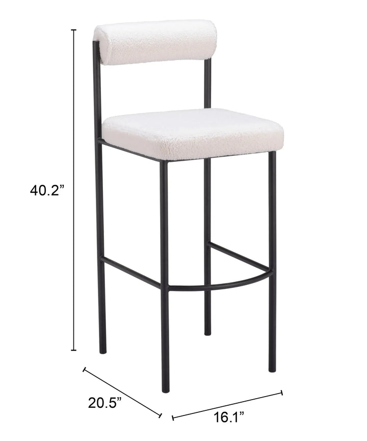 Livorno Barstool lvory