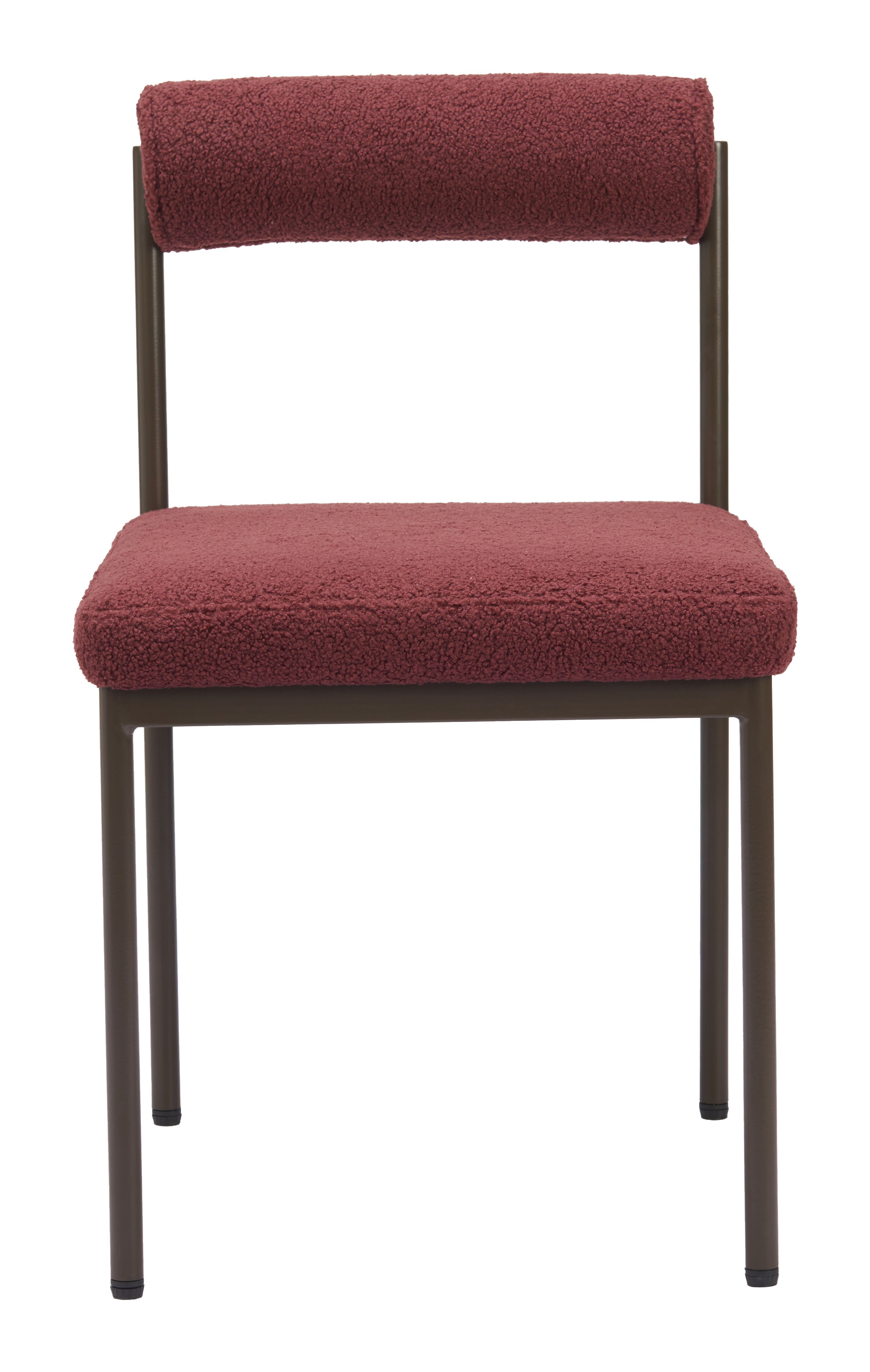 Livorno Dining Chair Red And Bronze