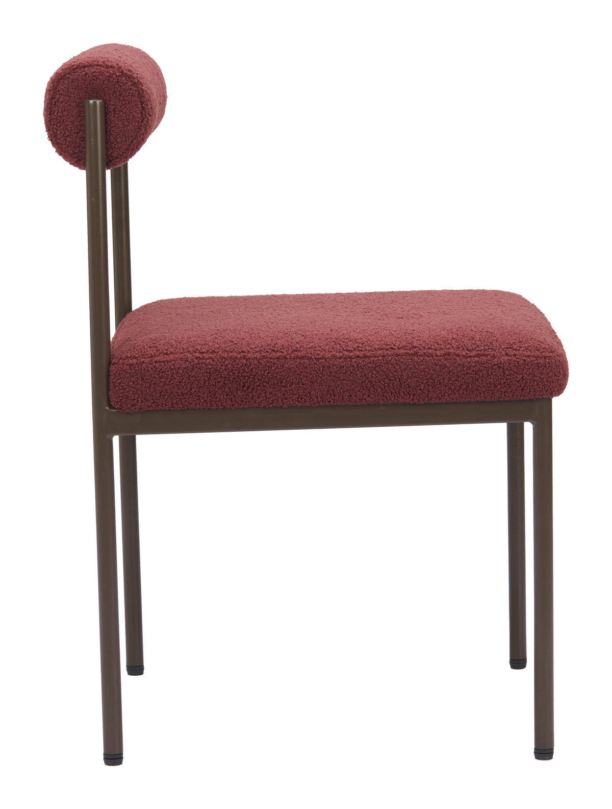 Livorno Dining Chair Red And Bronze