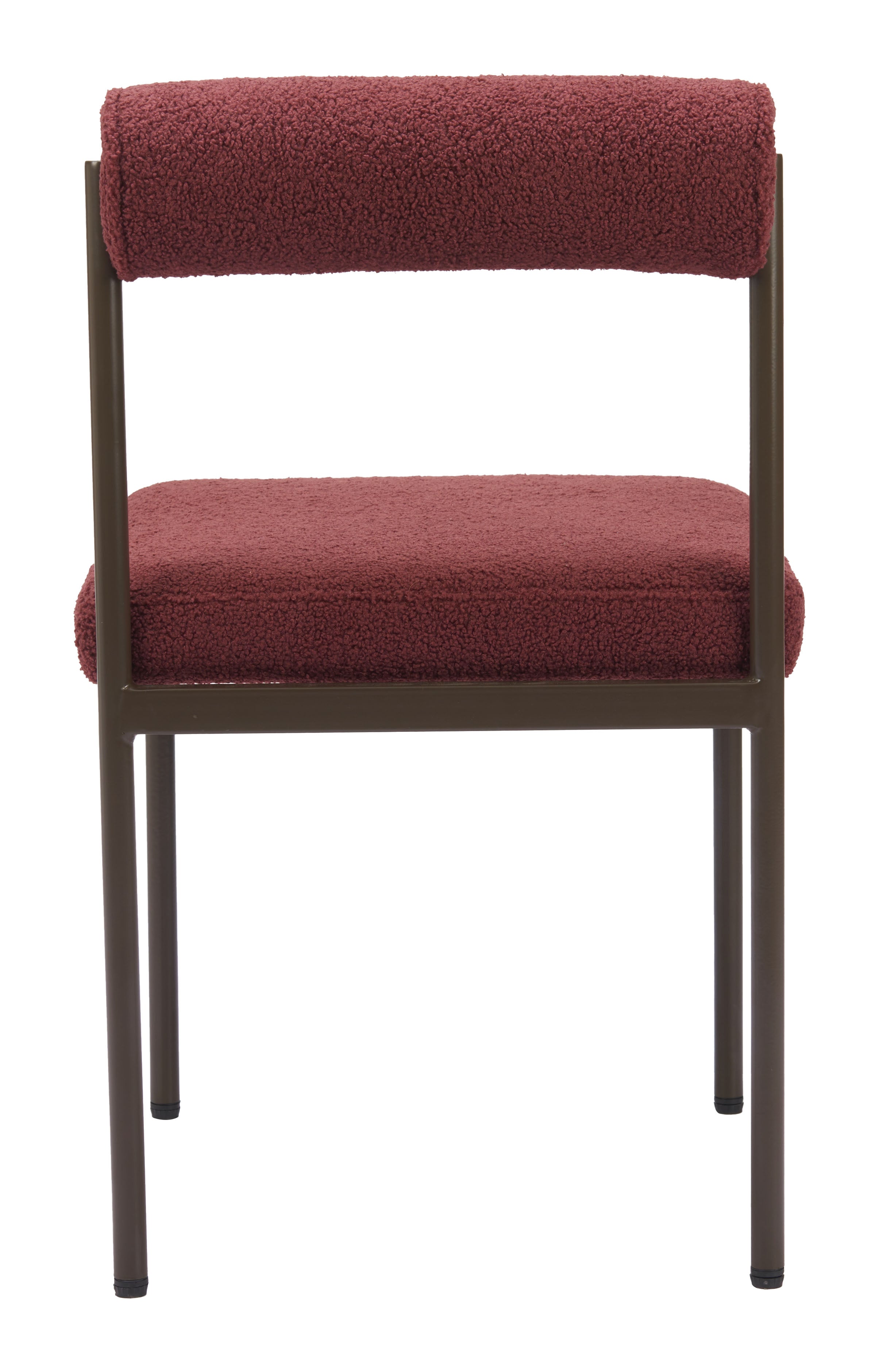 Livorno Dining Chair Red And Bronze