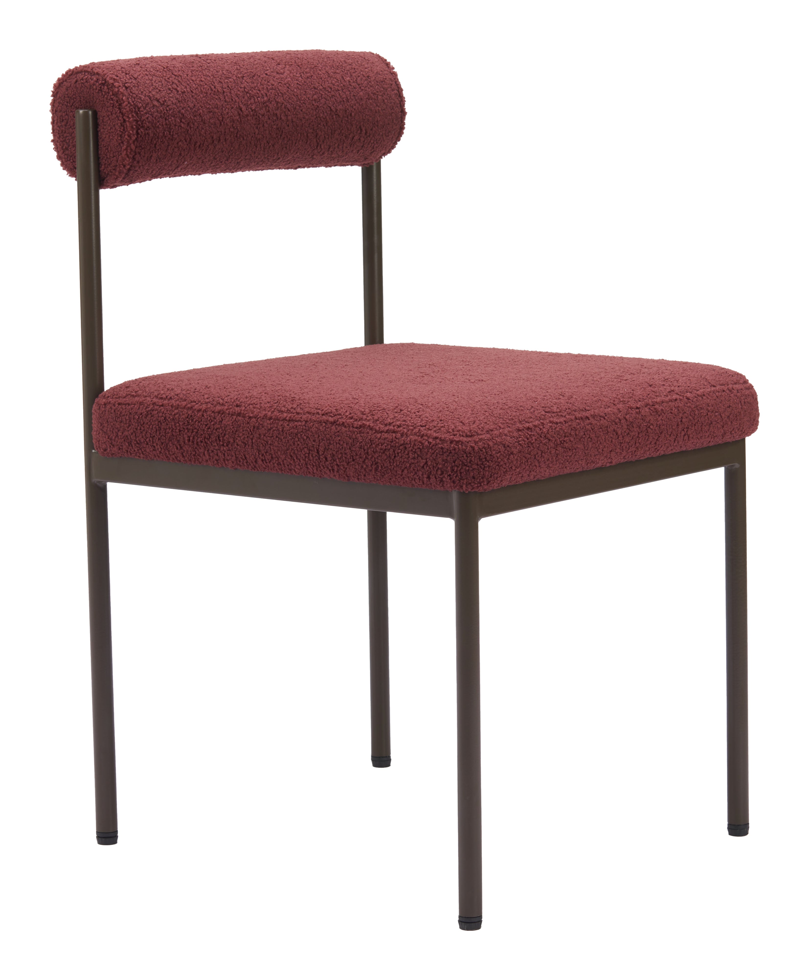 Livorno Dining Chair Red And Bronze