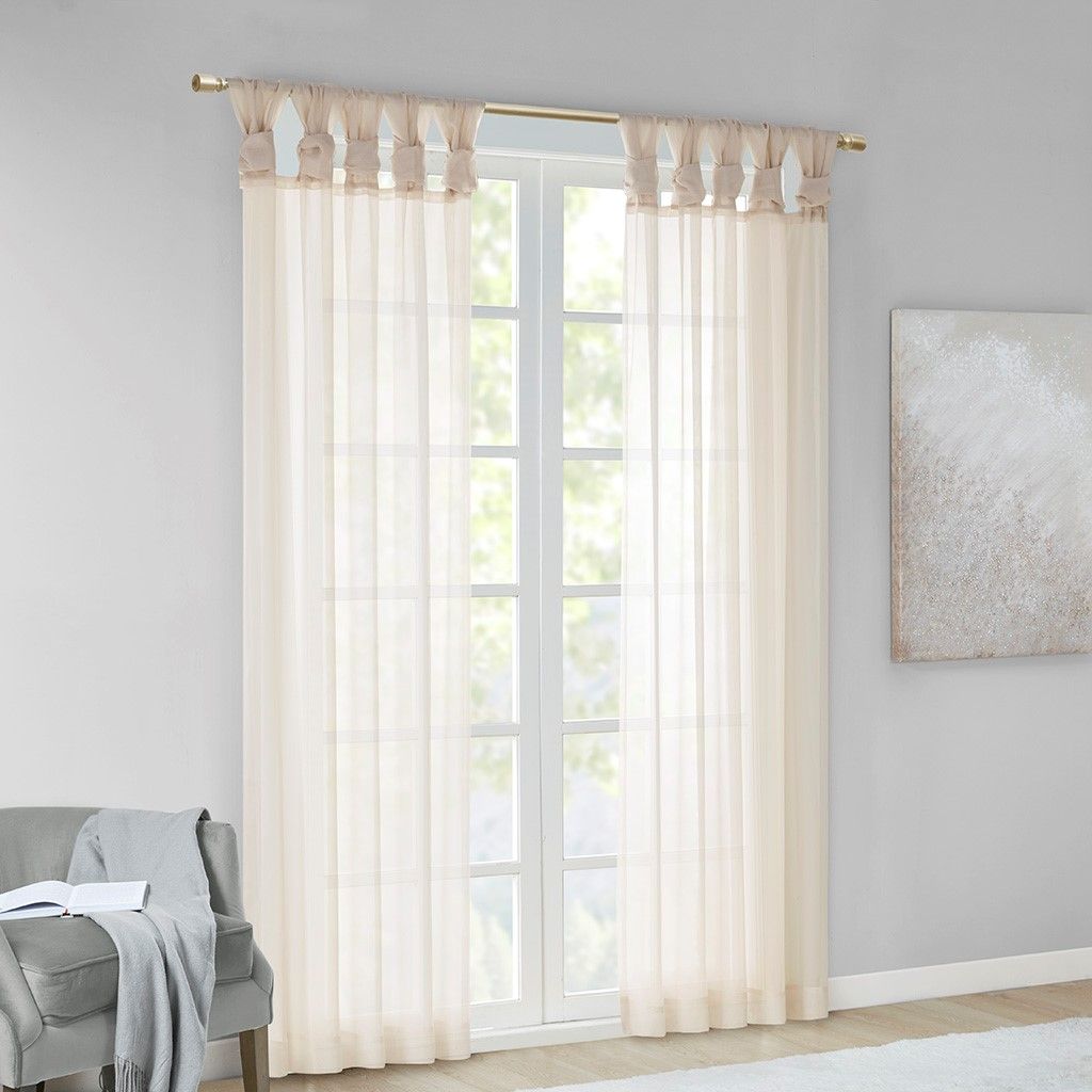 Long Ivory 2-Panel Set