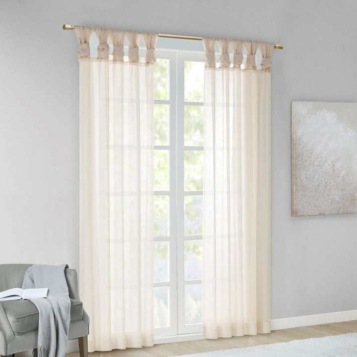 Long Ivory 2-Panel Set