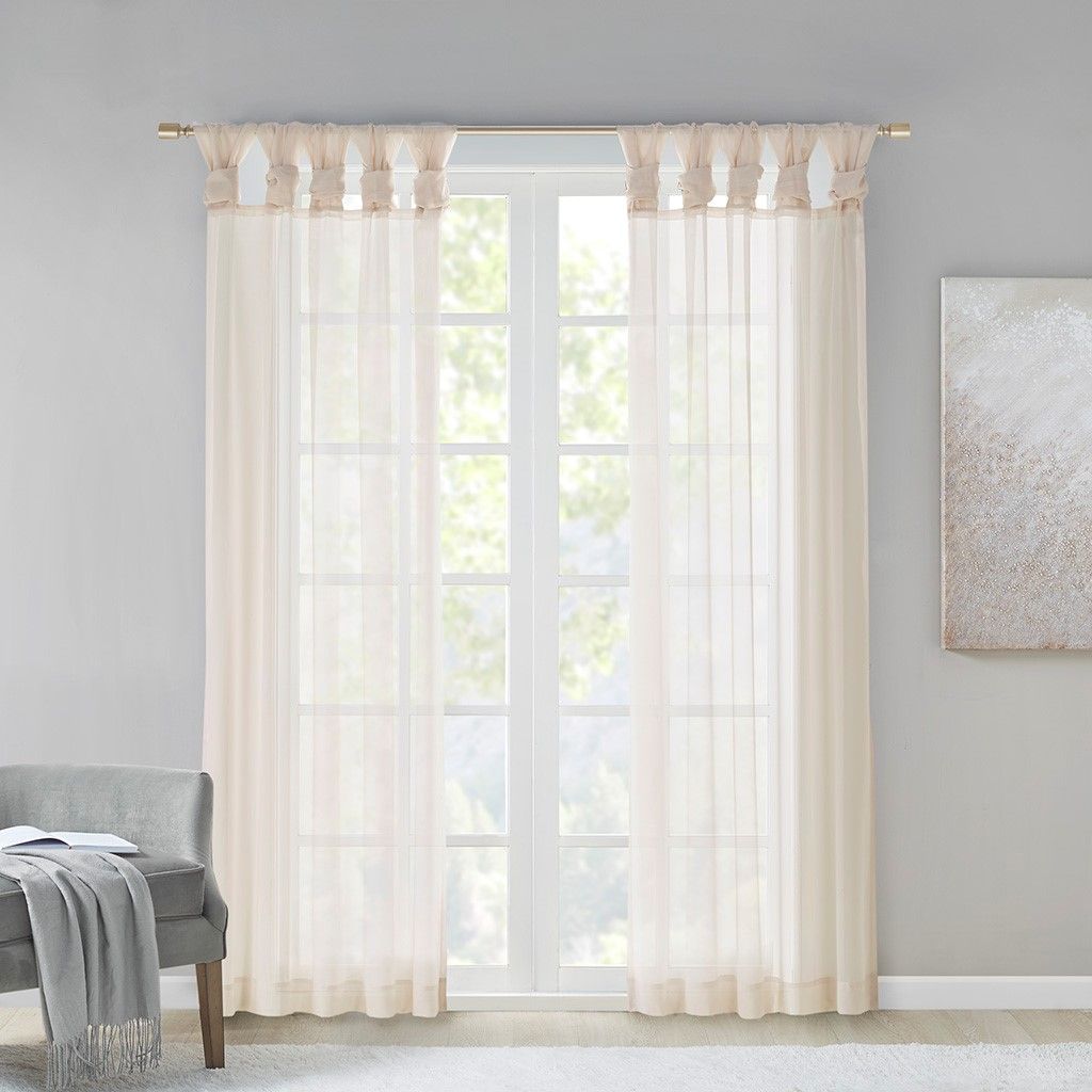 Long Ivory 2-Panel Set
