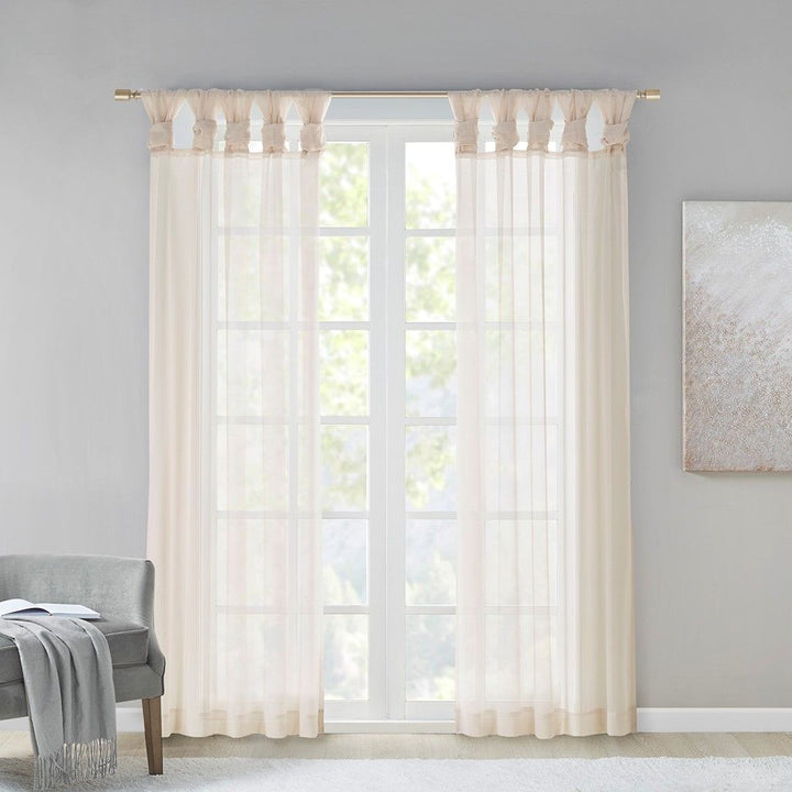 Long Ivory 2-Panel Set