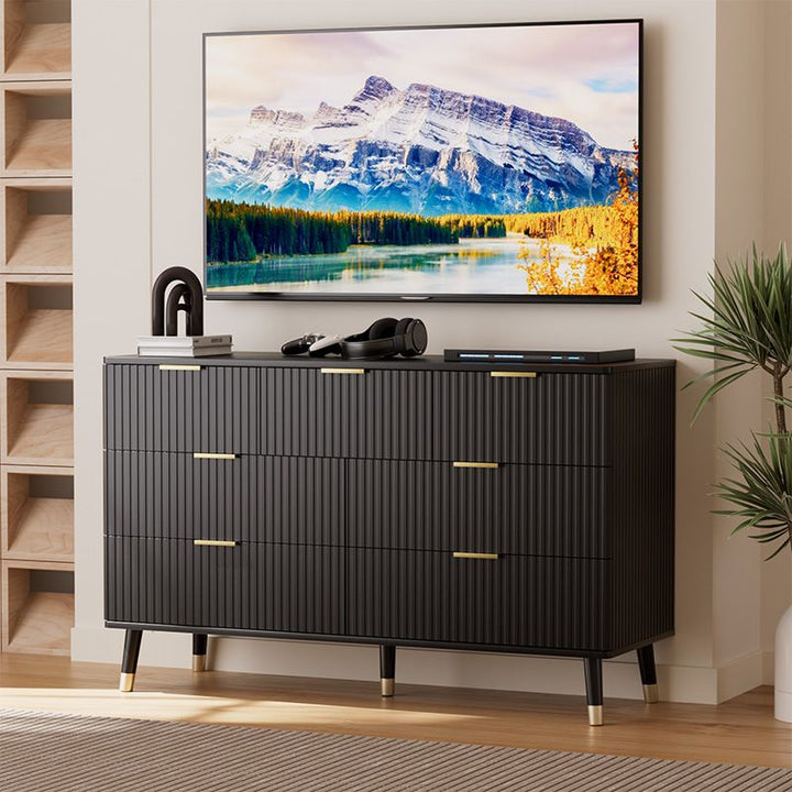 Luxe Modern 7-Drawer Dresser