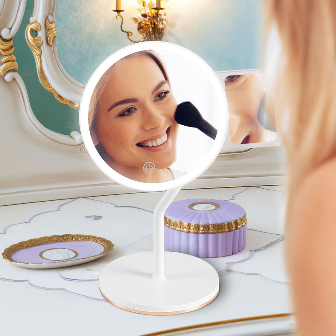 Magnifying LED Vanity Mirror