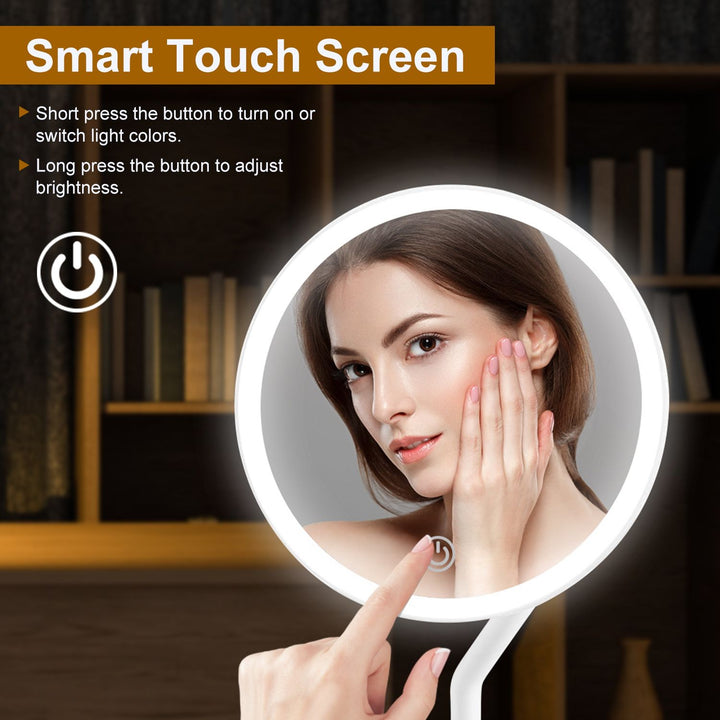 Magnifying LED Vanity Mirror