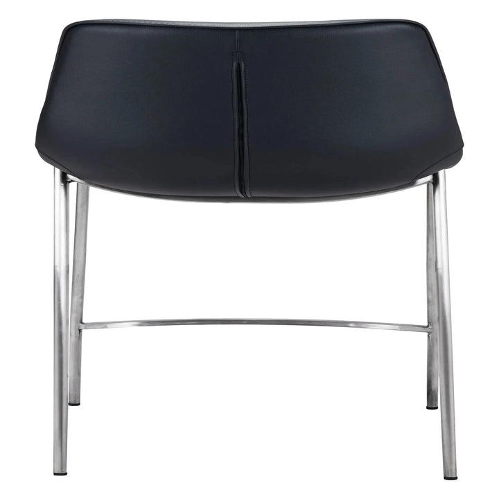 Magnus Counter Stool Black & Silver