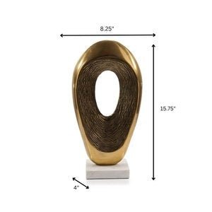 Marble Abstract Tabletop Sculpture