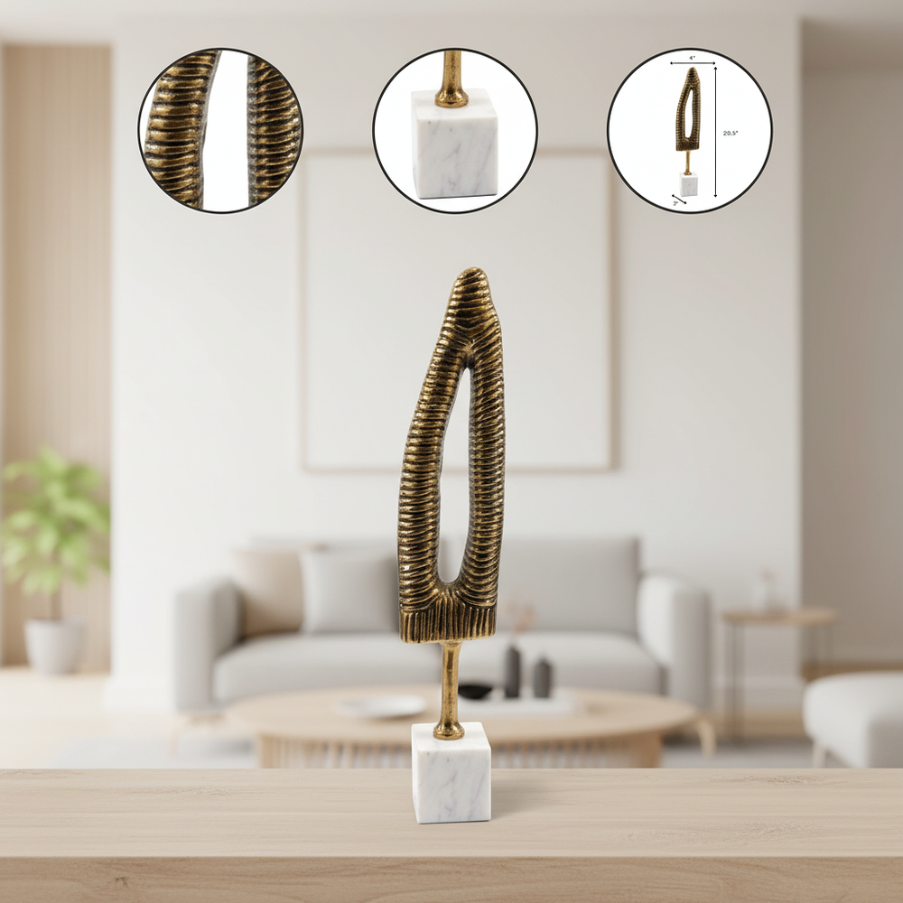  Marble Tabletop Sculpture