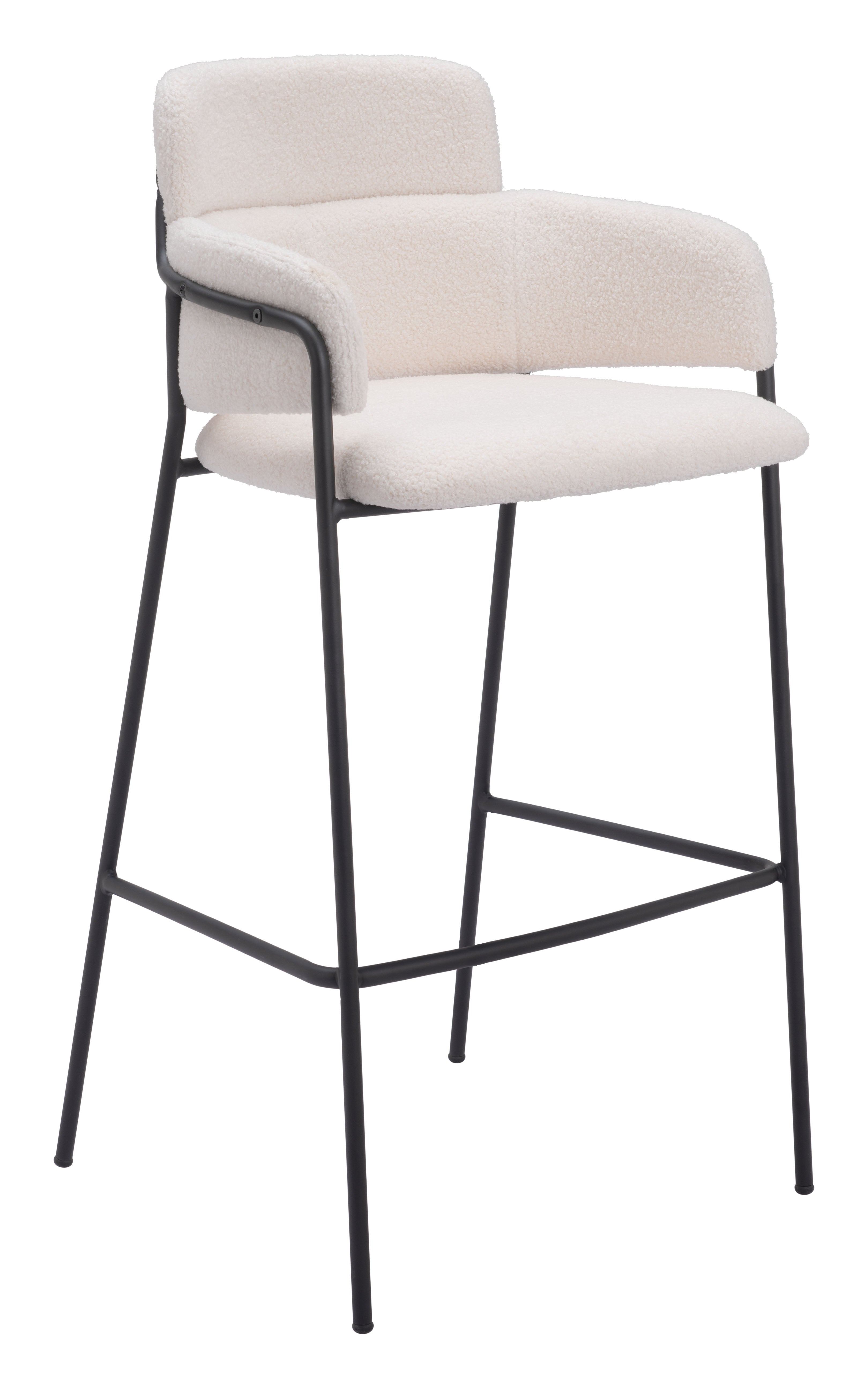 Marcel Barstool Cream