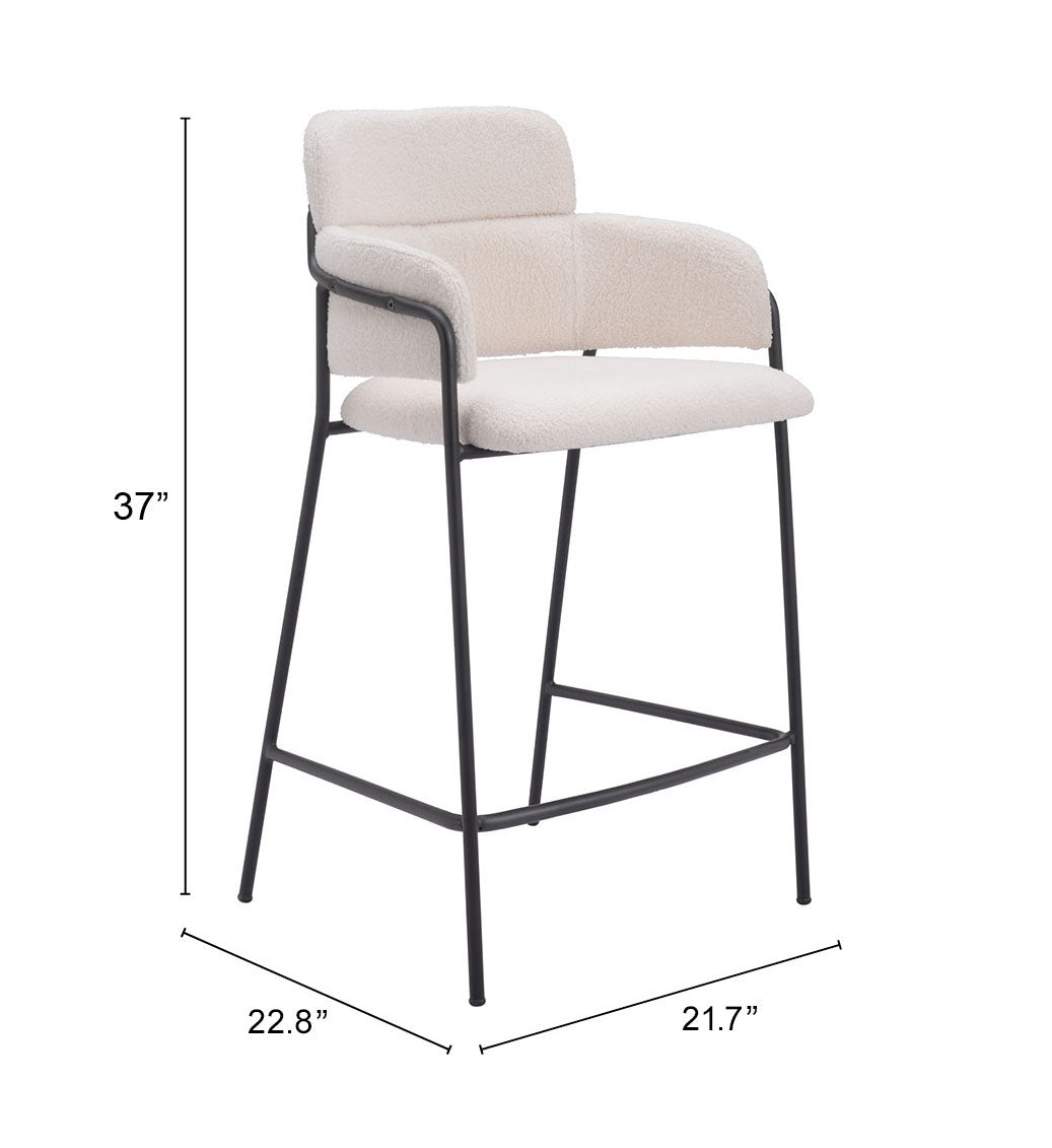 Marcel Counter Stool Cream