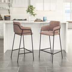 Marcel Counter Stool (Set of 2) Brown