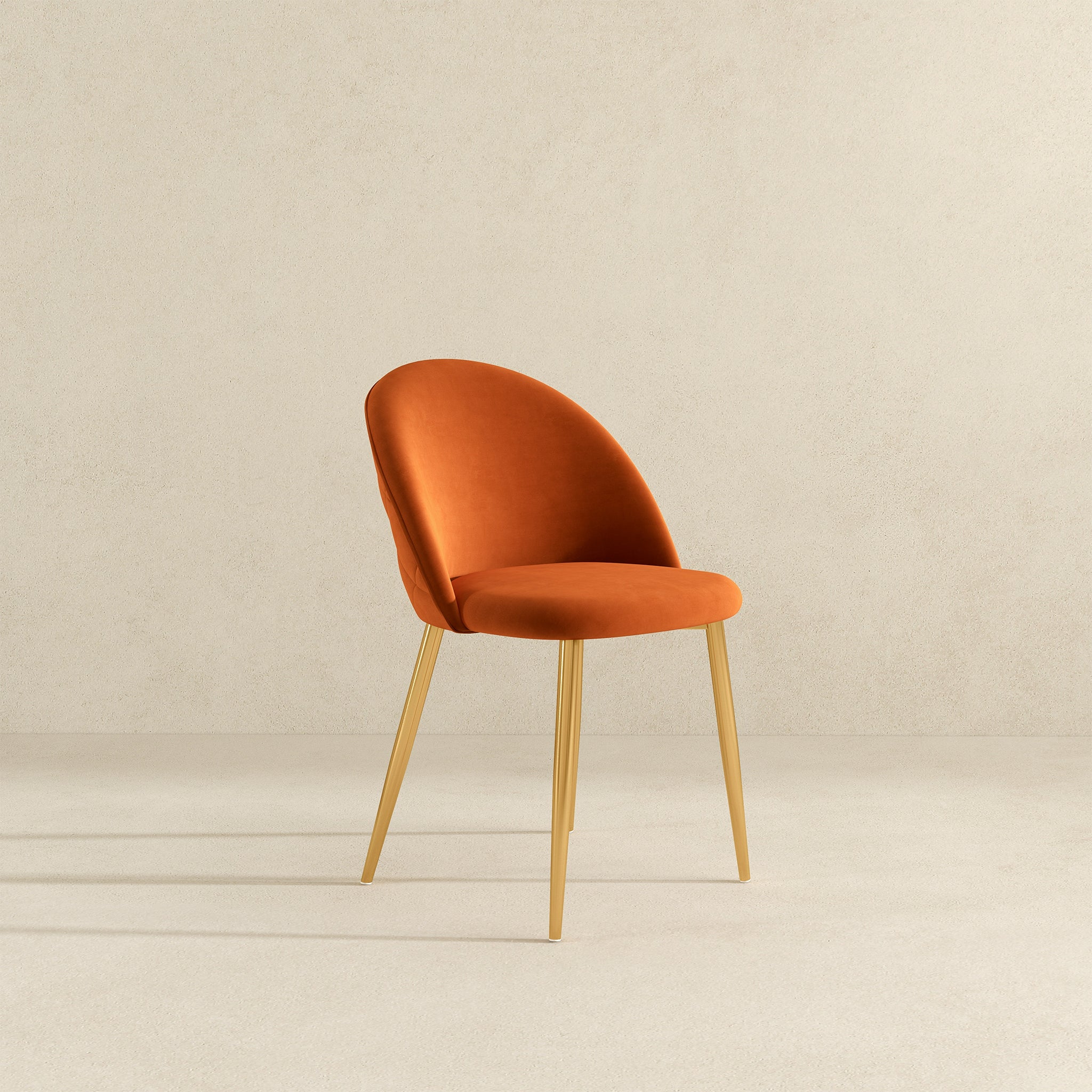 Marion Mid Century Modern Dining Chair Orange