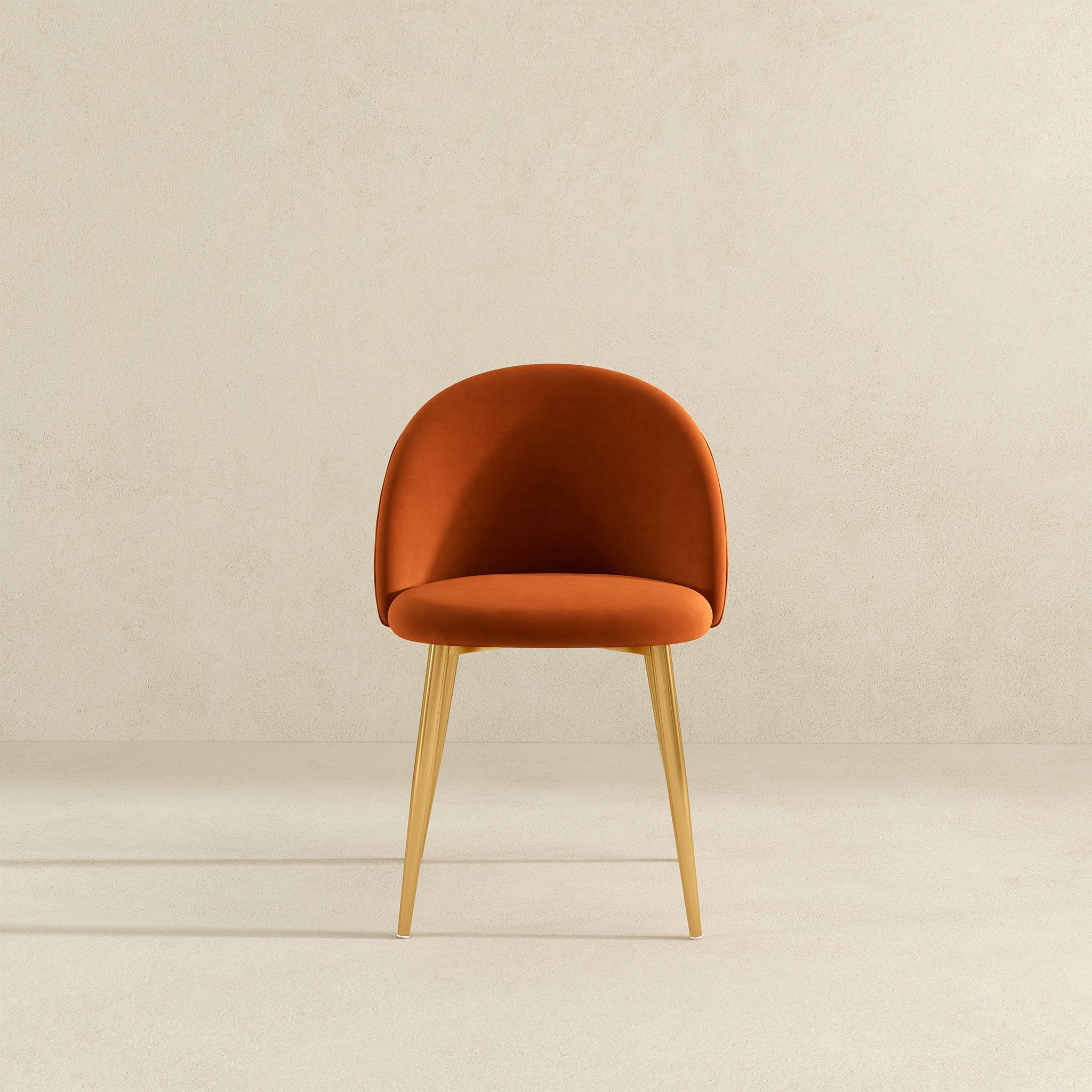 Marion Mid Century Modern Dining Chair Orange