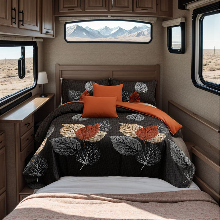 Microfiber Bedding & Curtain Set