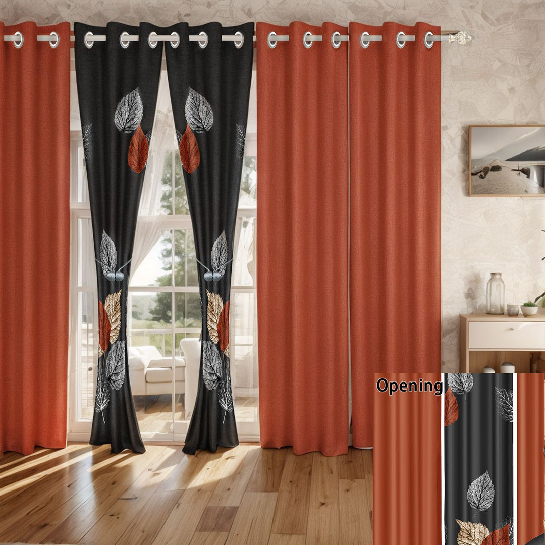 Microfiber Bedding & Curtain Set