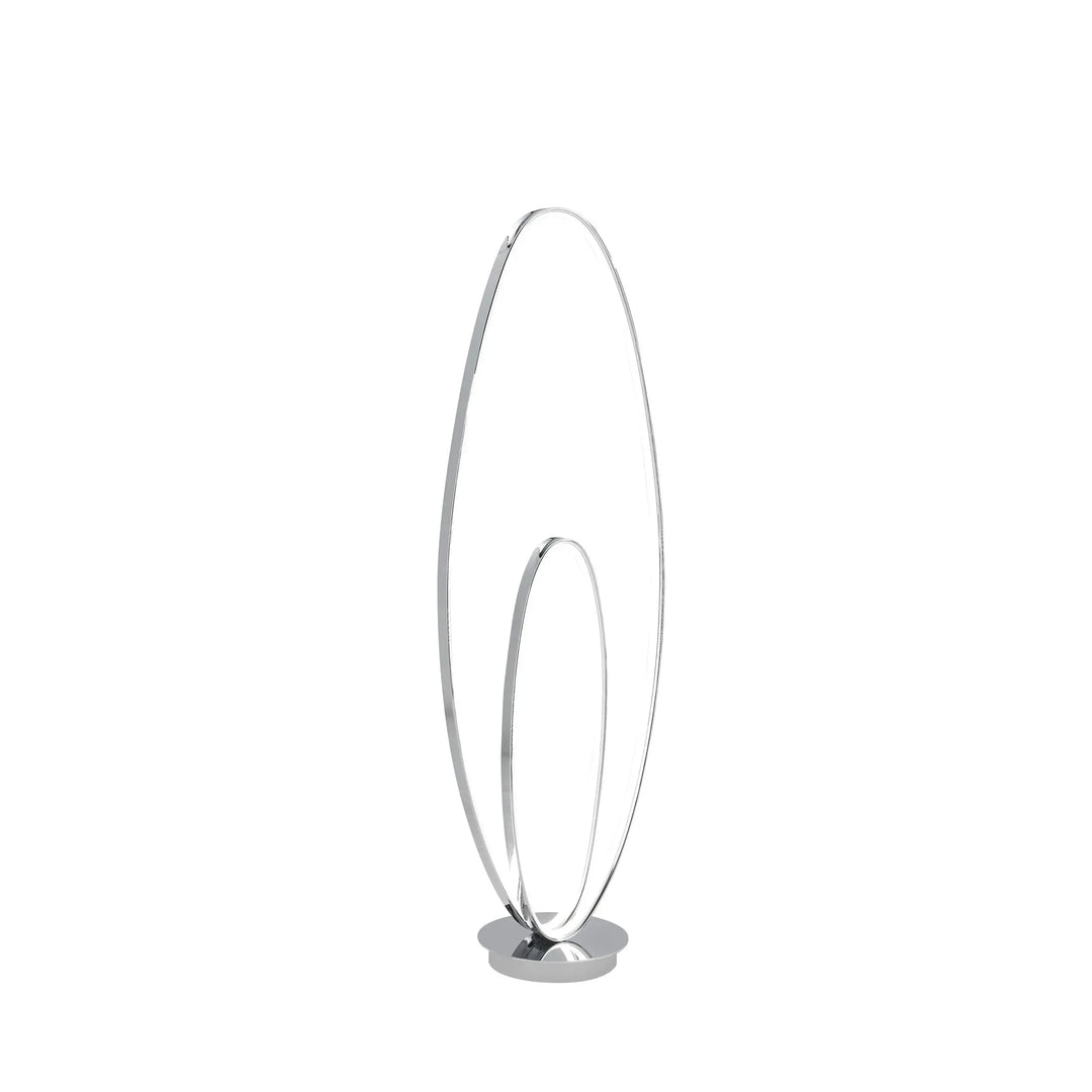 Milan Chrome LED 65" Floor Lamp Dimmable