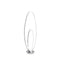 Milan Chrome LED 65" Floor Lamp Dimmable