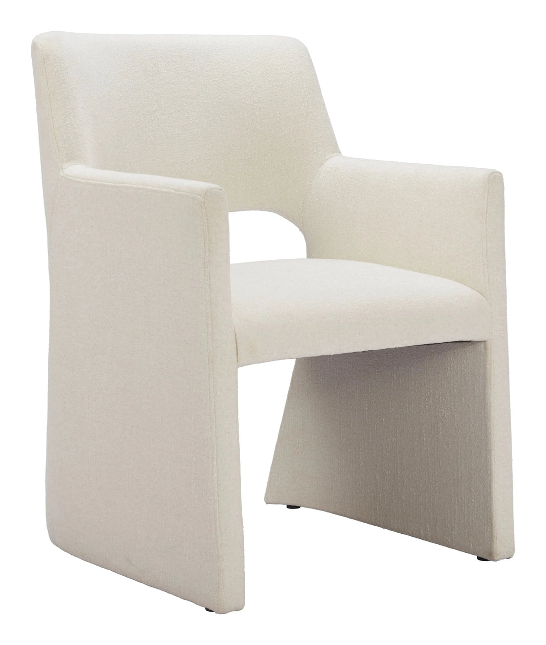 Minet Dining Chair Linen White