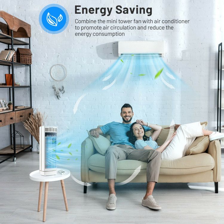 Mini Oscillating Tower Fan