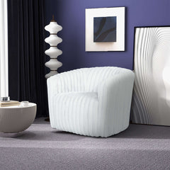 Mira Velvet Swivel Chair