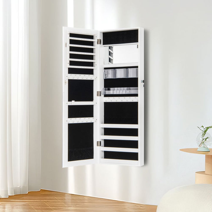  Mirror Jewelry Armoire