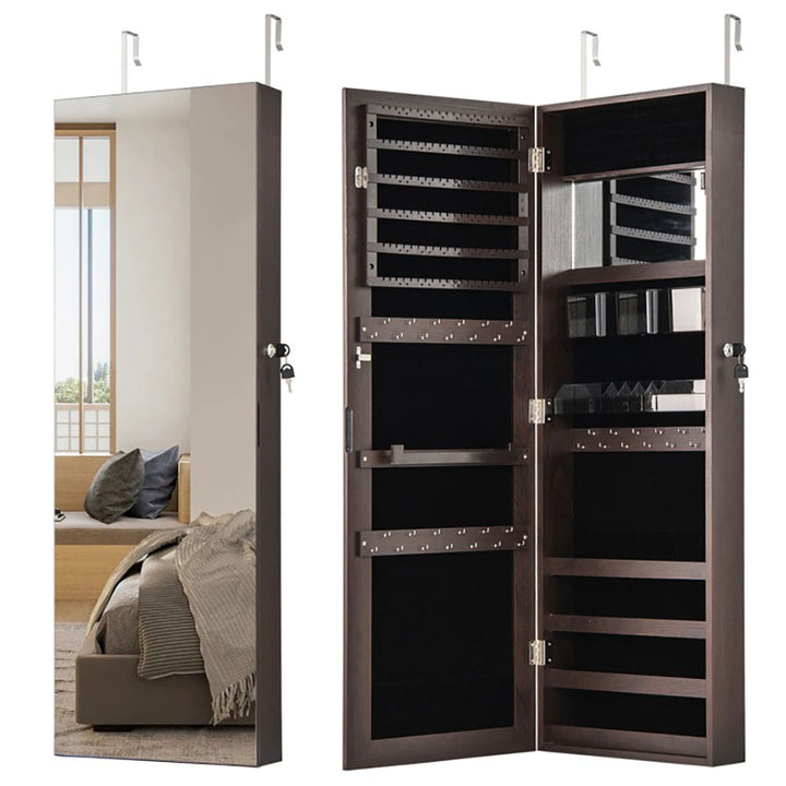  Mirror Jewelry Armoire