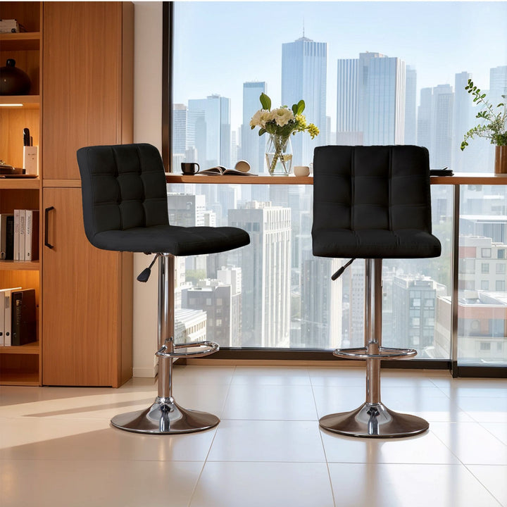 Modern White Bar Chairs