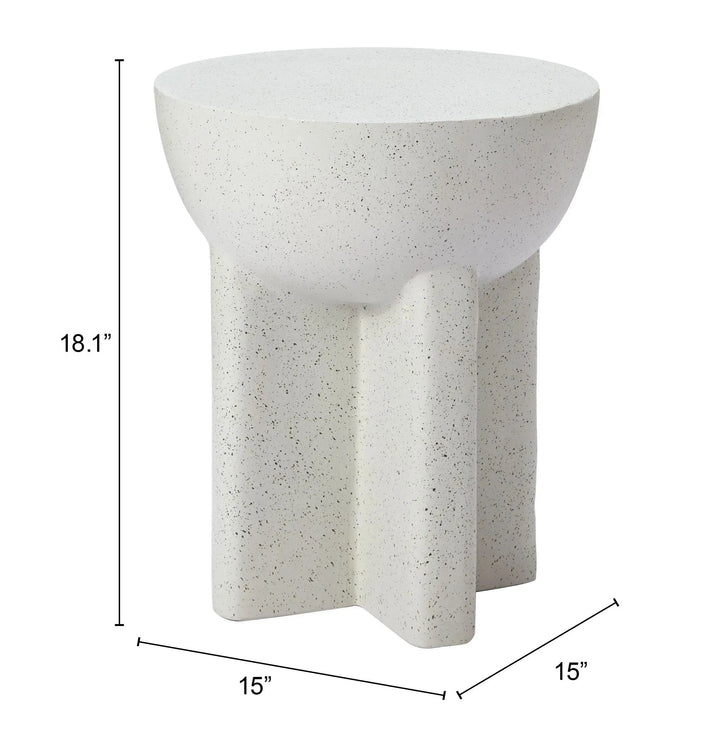 Molli Side Table White