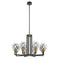 Monachopsis Large Gold & Black Chandelier