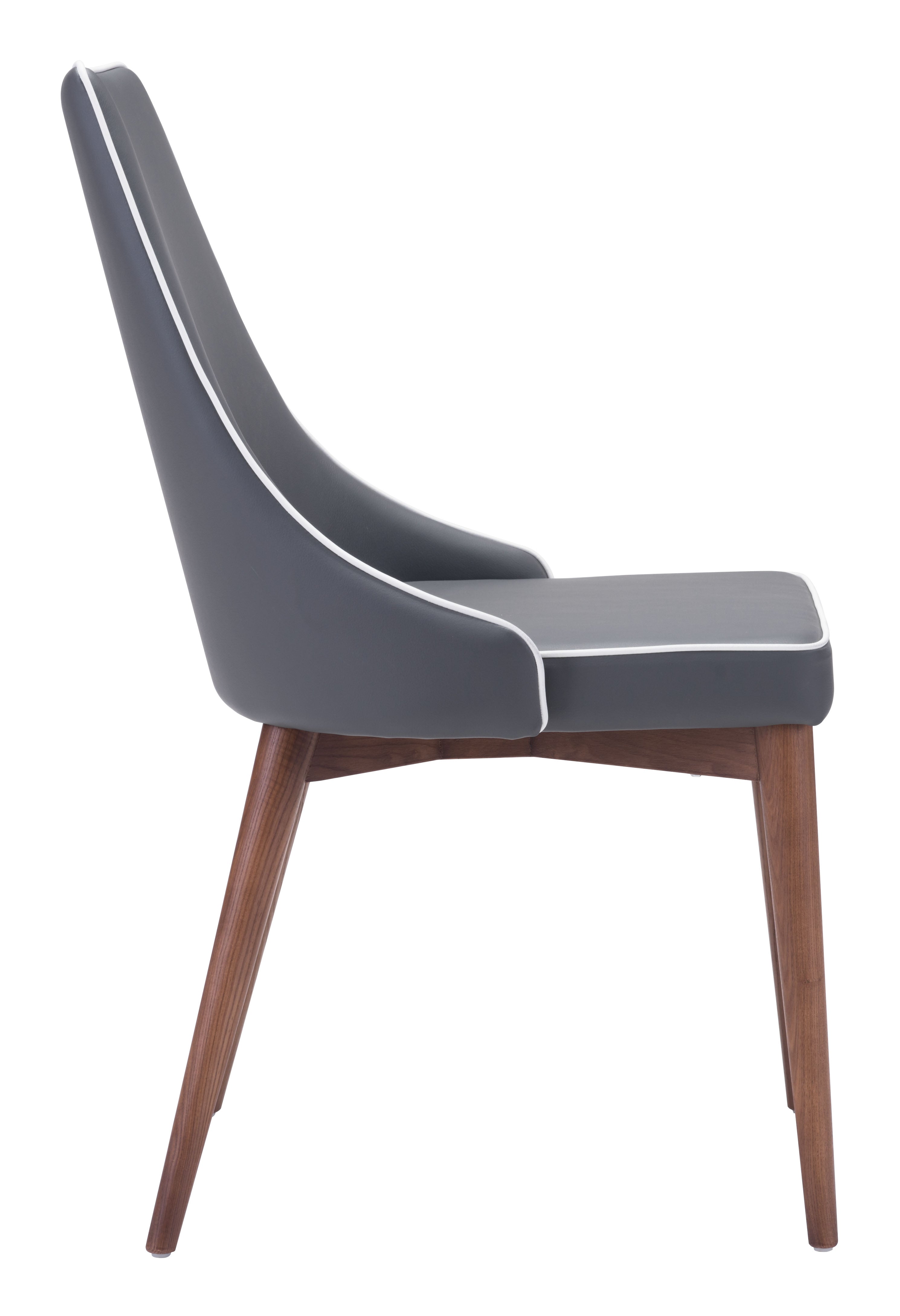 Moor Dining Chair Dark Gray