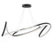 Moscow LED Chandelier  Black