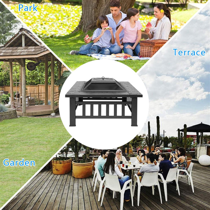 Multifunctional Iron Fire Pit