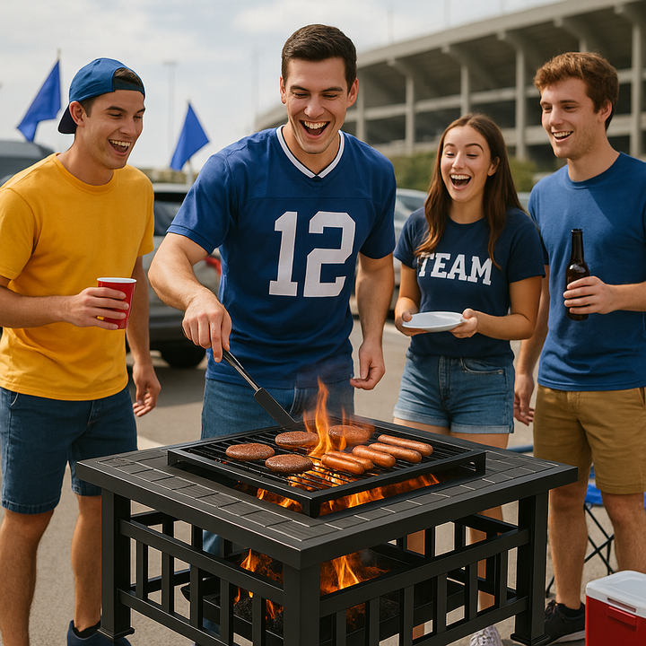 Multifunctional Iron Fire Pit