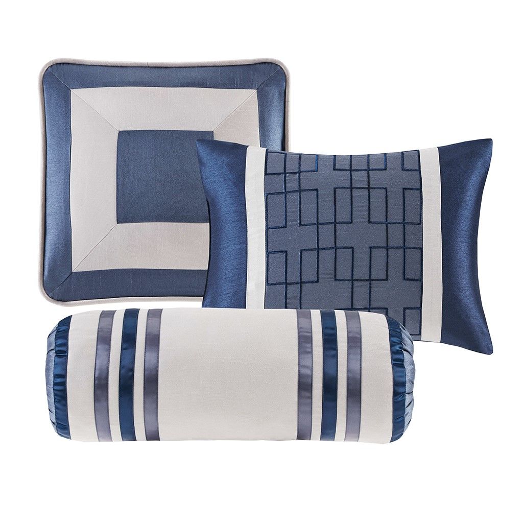 Navy California King Bedding